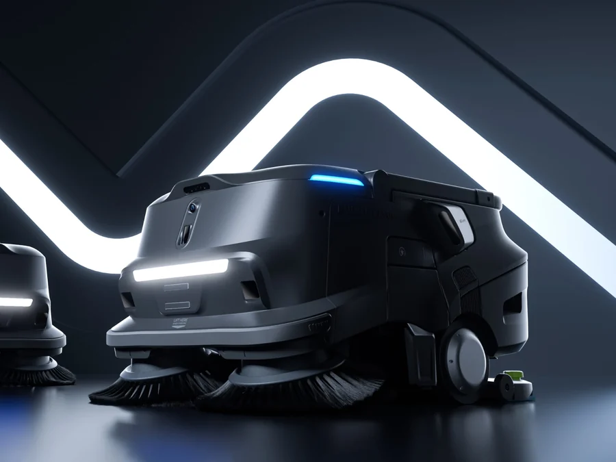 PUDU MT1 Vac autonomous sweeper