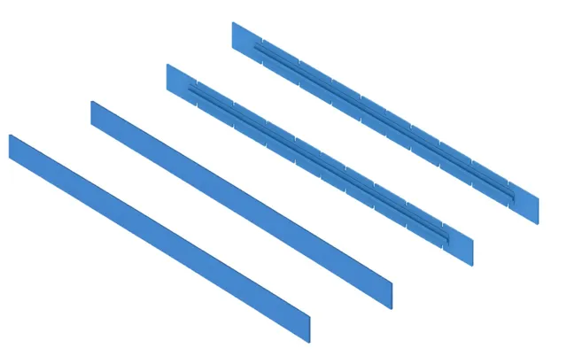 Squeegee-rubber strip kit(Blue) - part 19888-000086