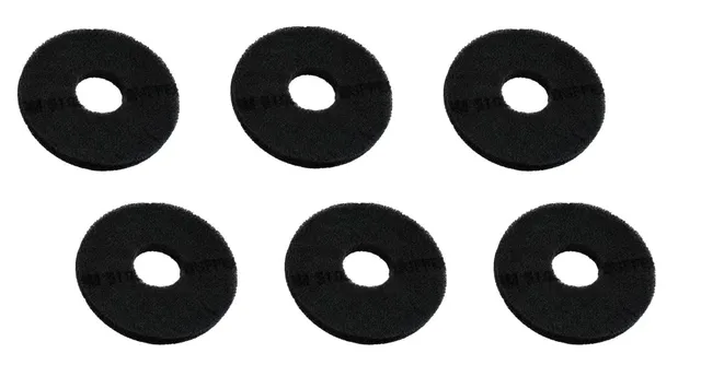 Black Floor Pad (hard) - part 19888-000096