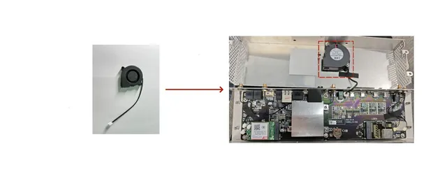 CT3 Board Fan - part 19999-000677