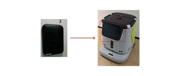 Screen Assembly (yellow-green version) - part 19999-001208