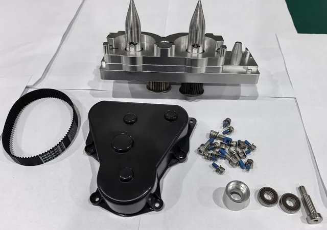 Roller Brush Drive Gearbox Assembly - part 19999-001268