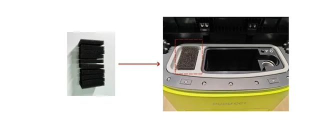 Fan filter - part 19999-001276