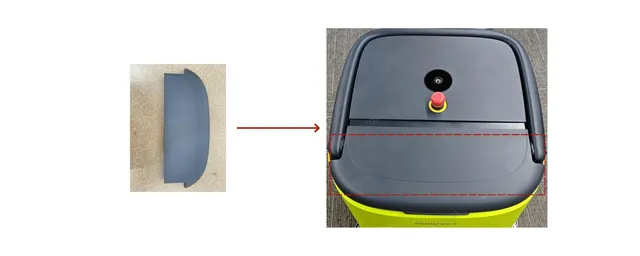 Sewage Tank Cover (yellow-green version) - part 19999-001313
