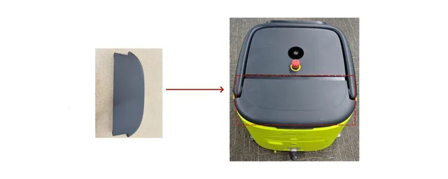 Sewage Tank Cover (black-gray version) - part 19999-001314