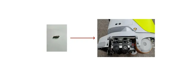 GarBage Box latch - part 19999-001329