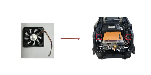 Cooling fan - part 19999-001787