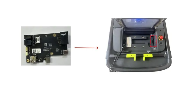 Peripheral Interface Board (TF1) - part 19999-001807