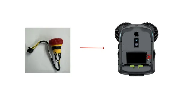 Emergency Stop Switch Cable - part 19999-001816