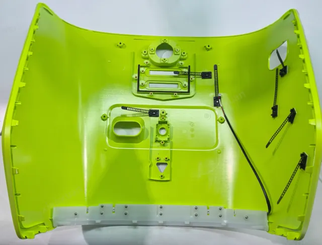 Rear Shell Assembly (yellow-green version) - part 19999-002119