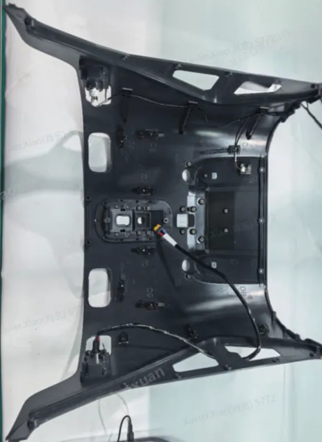 Front Shell Assembly (black-gray version) - part 19999-002125