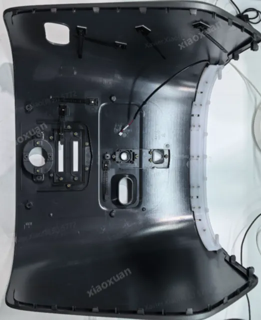 Rear Shell Assembly (black-gray version) - part 19999-002126