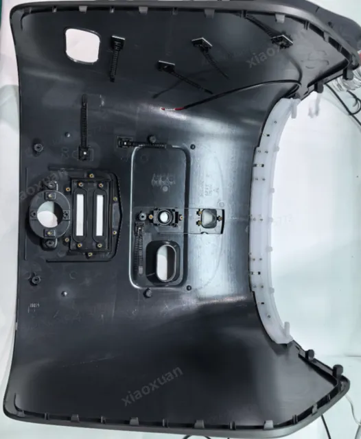 Rear Shell Assembly (black-gray version) - part 19999-002141