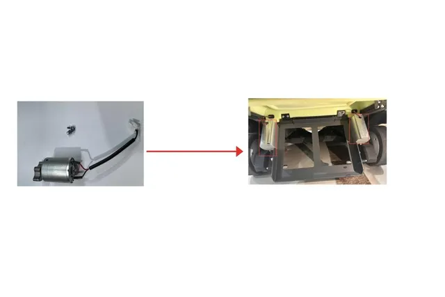 Vibrating dust removal motor - part 19999-002238