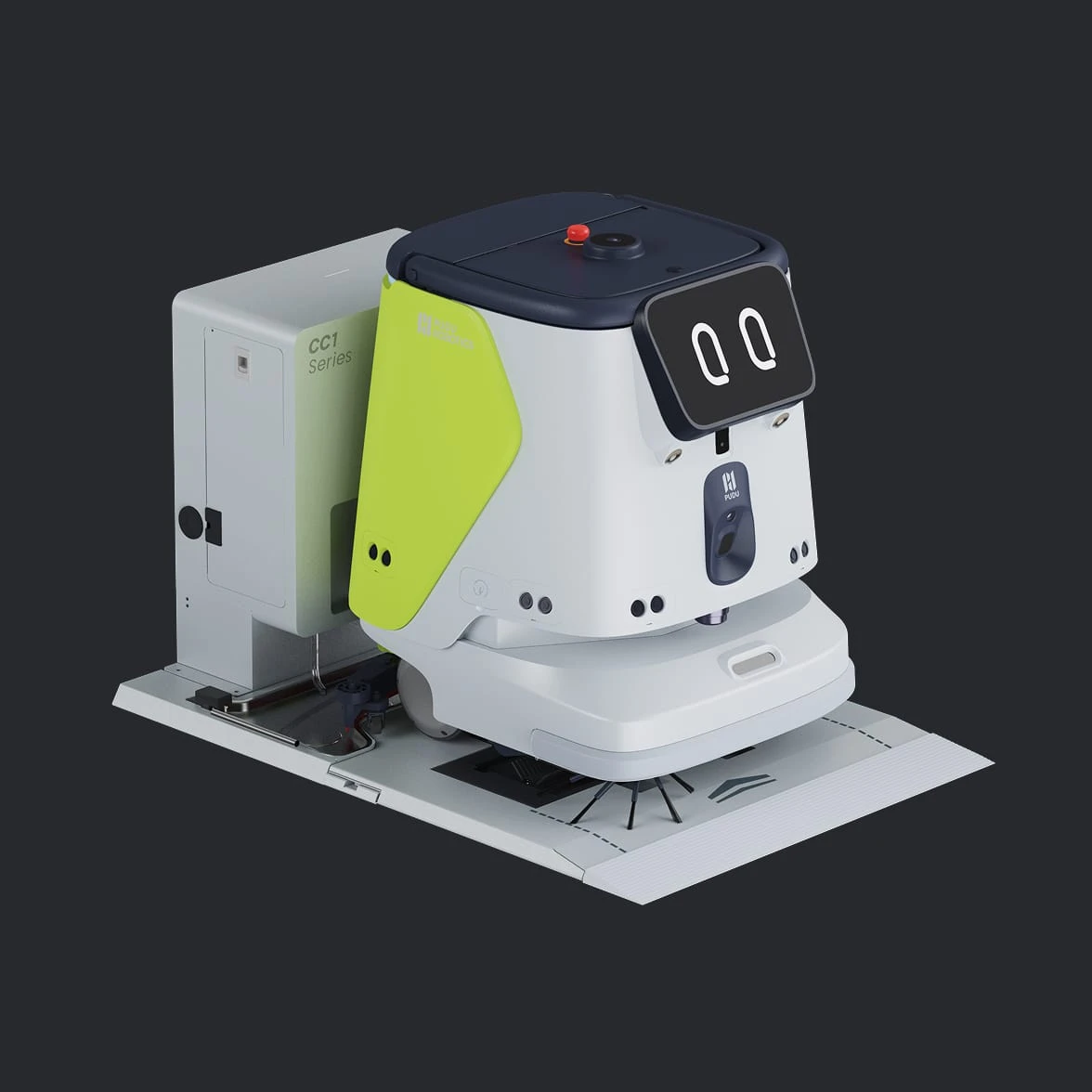 PUDU CC1 Pro front product view